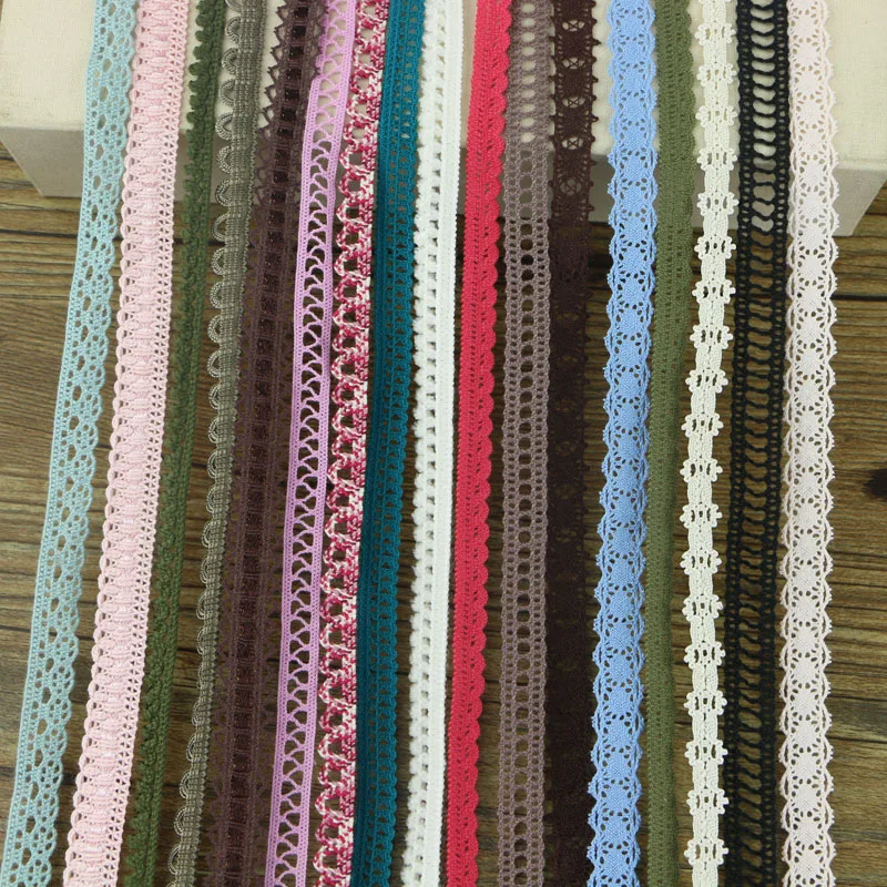 Смешанные случайные поставки 50 ярдов/лот кружевные швейные ткани декоративные