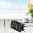 -50  110 DC 12v цифровой светодиодный термометр, автомобильный измеритель температуры