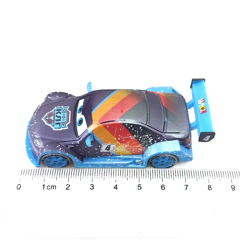 Дисней Pixar тачки русская ледяная чашка гонщик Макс шнелл 1:55 литья под давлением