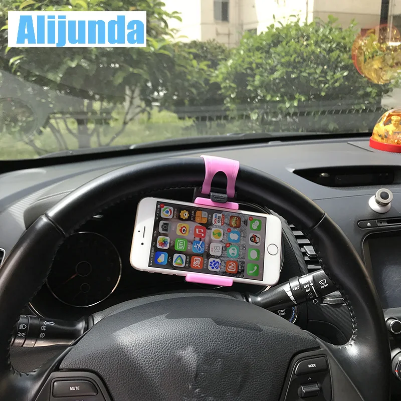 Автомобильный держатель на руль крепление велосипед подставка для мобильного