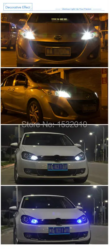 2 X авто лампочка 5630 SMD 10 светодиодный 10SMD T10 W5W 194 168 дневные ходовые огни 12 V Белый номерные знаки для автомобиля объектив проектора