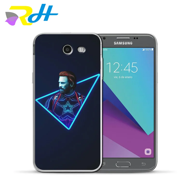 Мягкий силикагель ТПУ чехол для Samsung Galaxy J4 J6 J8 2018 Мстители J3 J5 J7 2017 J5Prime J6Plus Coque