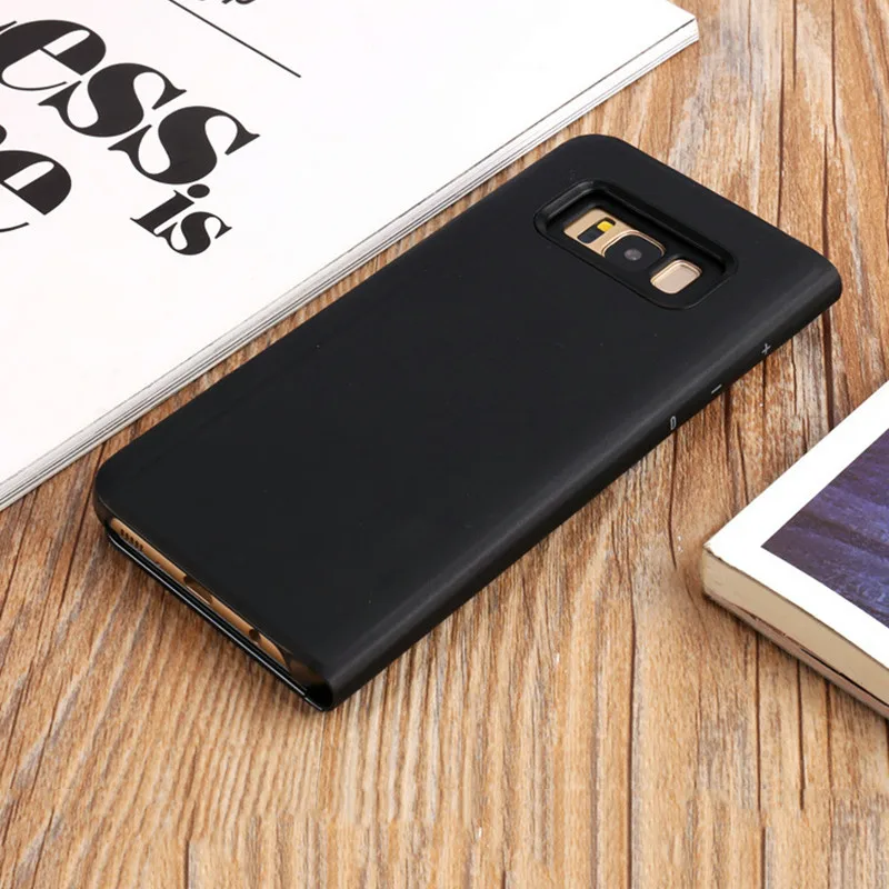 GOLP тонкая смарт-Крышка для samsung S8 S9 плюс Чехол с подставкой Чехол для samsung S6 S7 Edge Note 8 7 6 5 4 C8 C10 подставка чехол s
