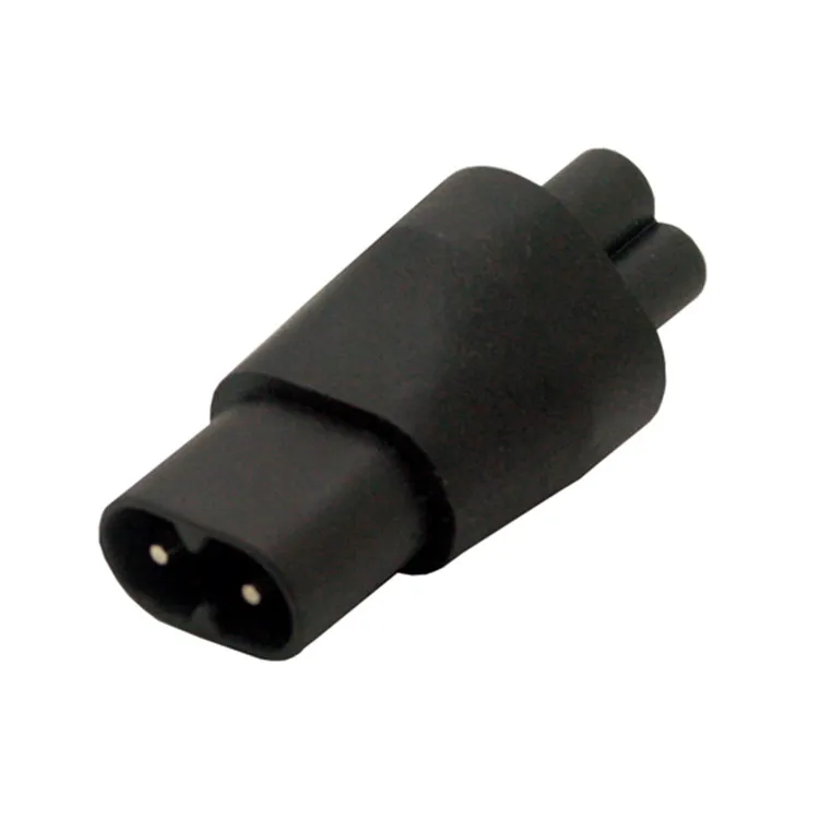 Адаптер питания IEC 3Pin мама к 2Pin папа 320 C6 C8 адаптер C7 C5 2-контактный | Электроника