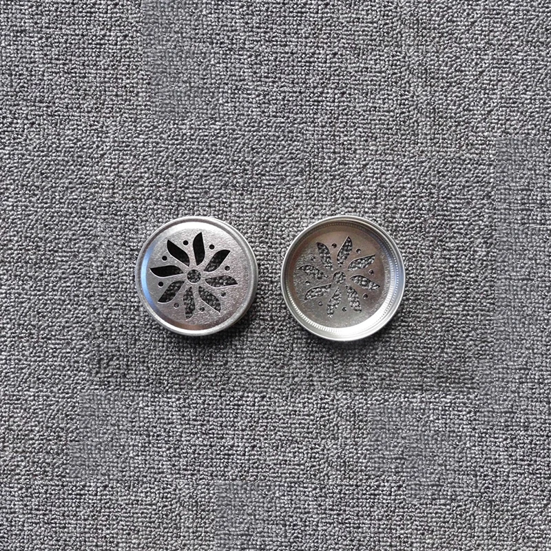 Бесплатная доставка Новые кремовые стальные контейнеры металлические крышки