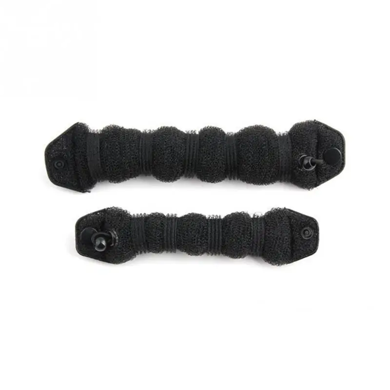 2 шт булочки Braider DIY волосы легко девушки нейлон Удобная веревка Пряжка веревка для волос