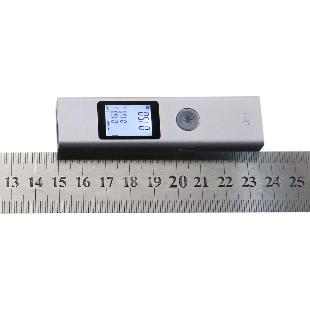 LS1 40 м Мини цифровой Ручной лазерный дальномер Diastimeter область Объем Диапазон Ручка-Искатель длина измерительные инструменты