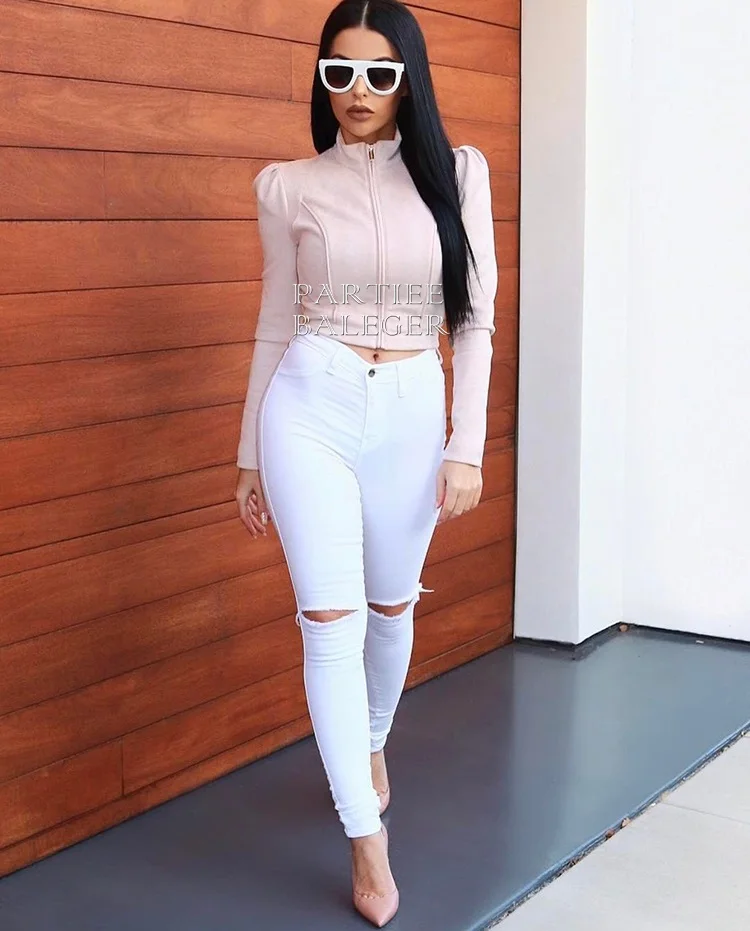 PB новый шикарный элегантный кружевной топ с перекрестной шнуровкой и длинными