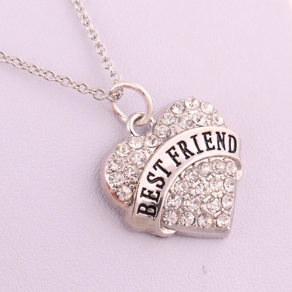 Best Friends Forever Necklaces Friendship Heart Charm Pendent Gift for Girls | Necklace