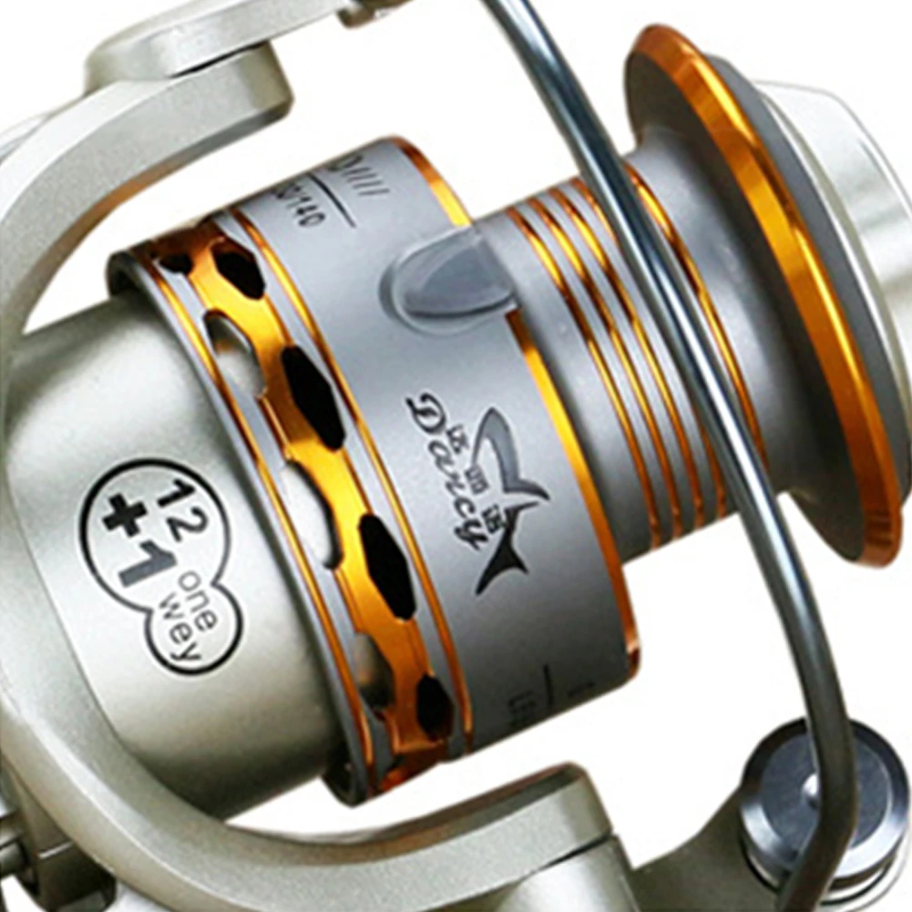 

NEW Professional Metal 12+1BB Left/Right Hand Spinning Fishing Reel Trolling Wheel