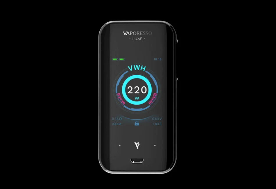 Vaporesso, роскошная коробка, мод, электронная сигарета, более длительный срок службы, более последовательный вкус, Vape для 510, Танк против Мстителя