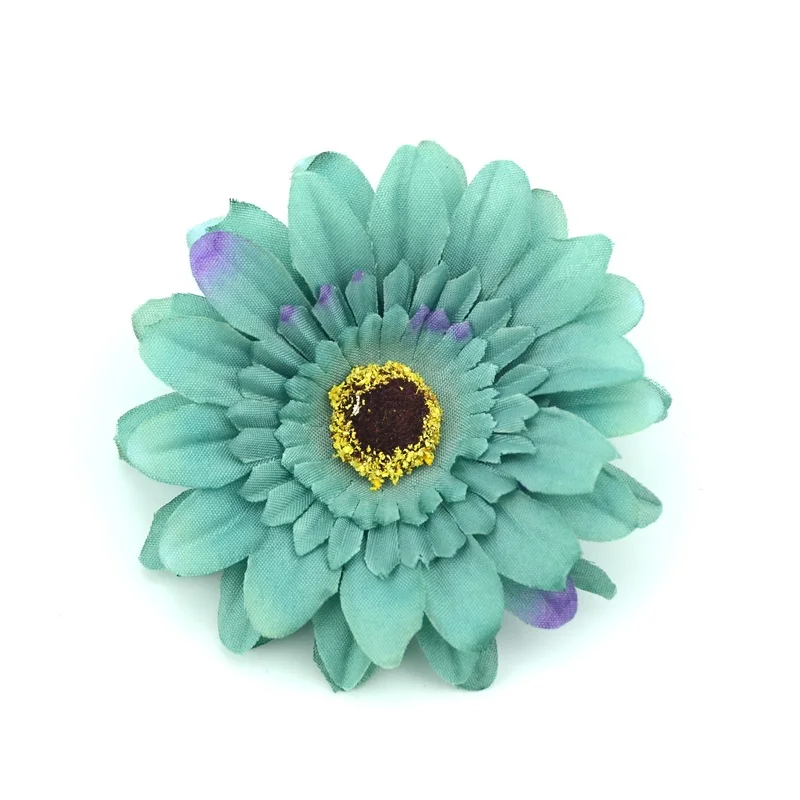 5 шт. 7 см искусственные хризантемы шелковая Цветочная головка для дома свадьба