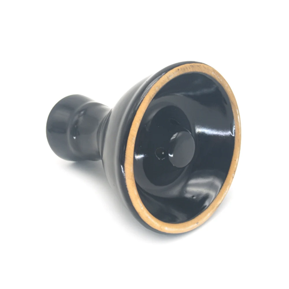 LOMINT Black Ceramic Hookah Bowl shisha Tobacco For Hookahs Chicha Narguile Accessories China Chinese Factory Wholesale |