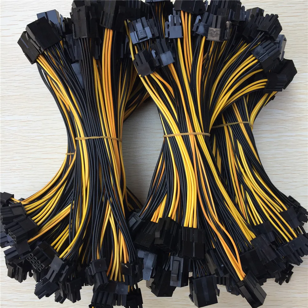 PCI Express Graphics Card Connector PC Power Supply Cable CPU Molex 8pin to 2 PCI-e 8(6+2)pin Internal Splitter |