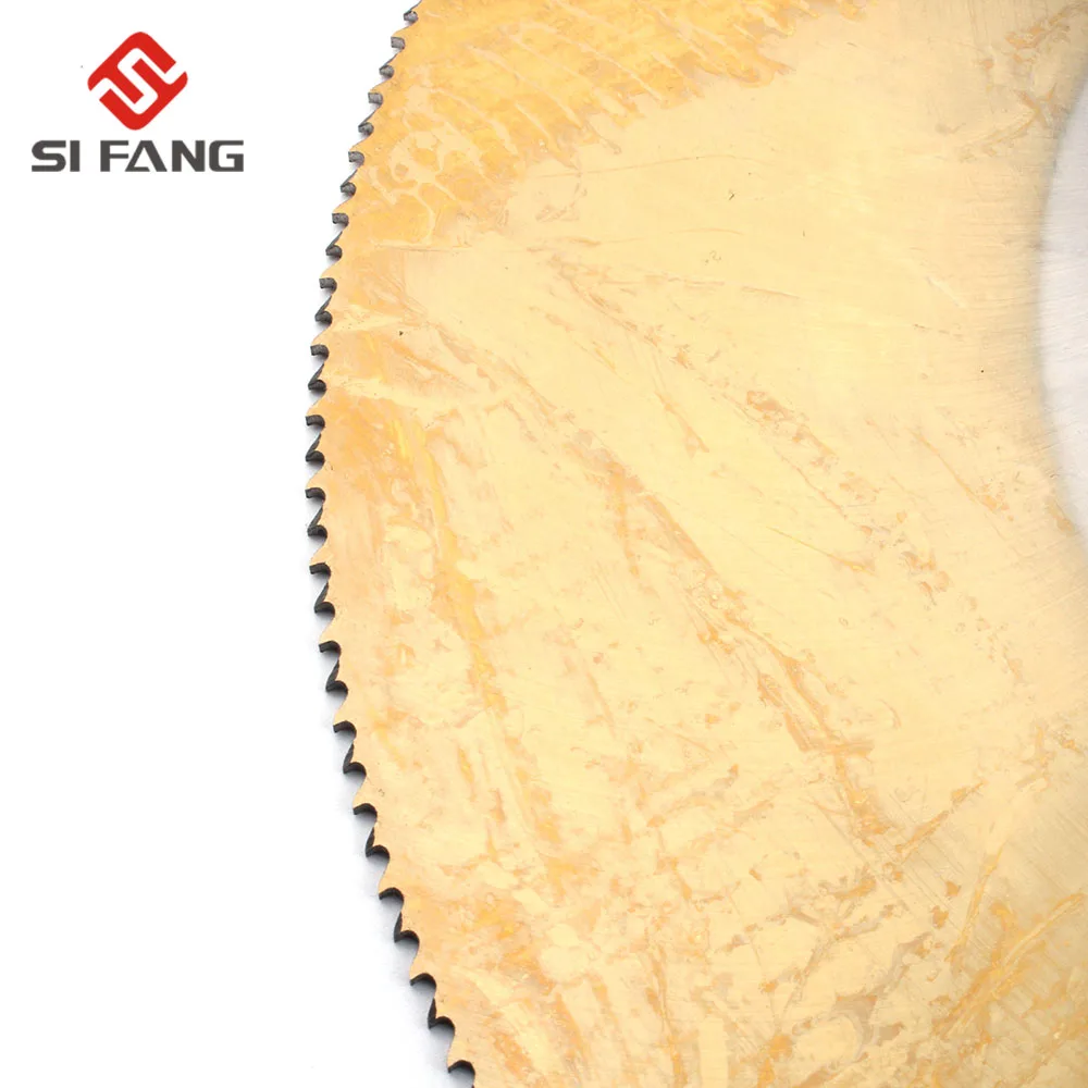 

HSS Circular Saw Blade Cutting Disc for Metal Copper Iron Stainless Steel Pipe Bar 250* 2.0*32mm Yellow 1Pc