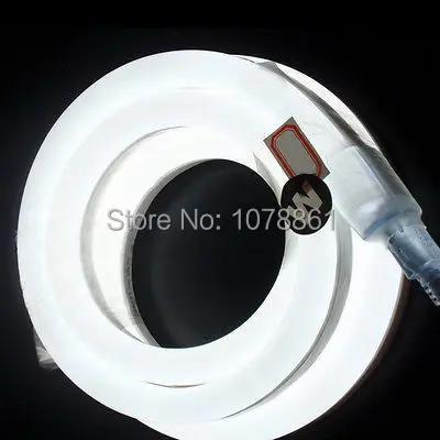 Бесплатная доставка светодиодная неоновая веревка 2 провода 220 в 240 В 110 120 гибкая