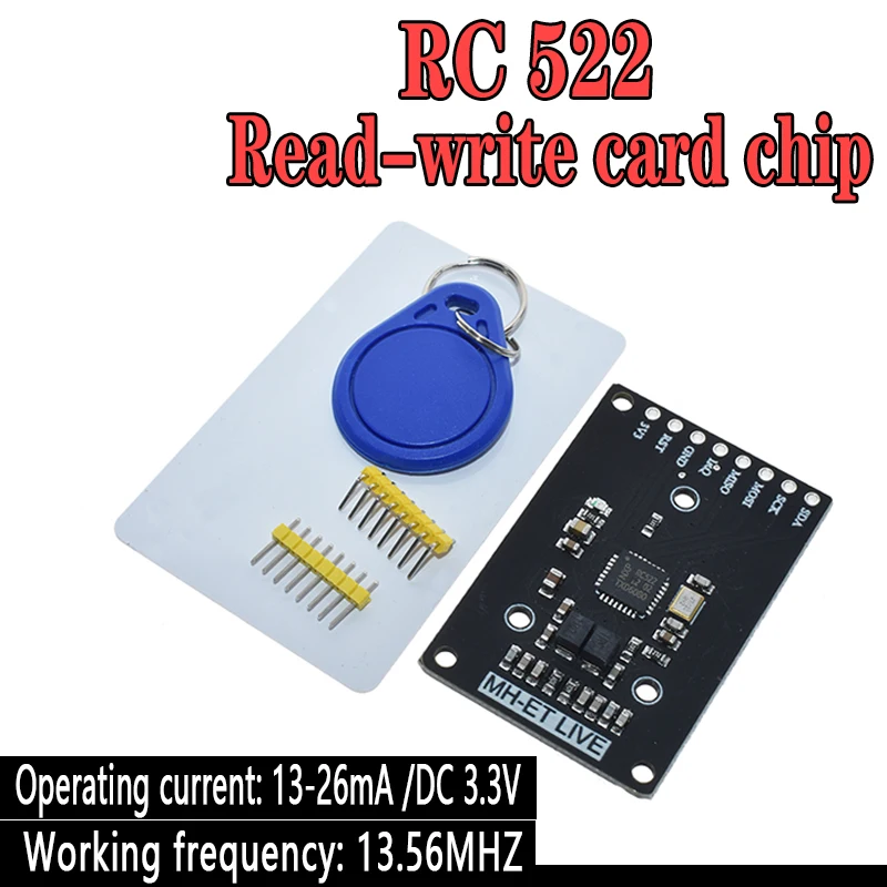 Мини RFID модуль RC522 наборы S50 13 56 МГц 6 см с тегами SPI запись и чтение для arduino uno