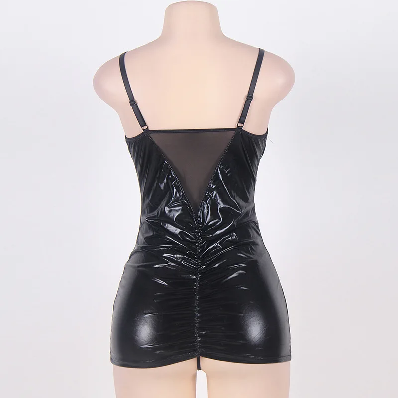 Модная женская сексуальная ночная рубашка больших размеров 5XL соблазнительная