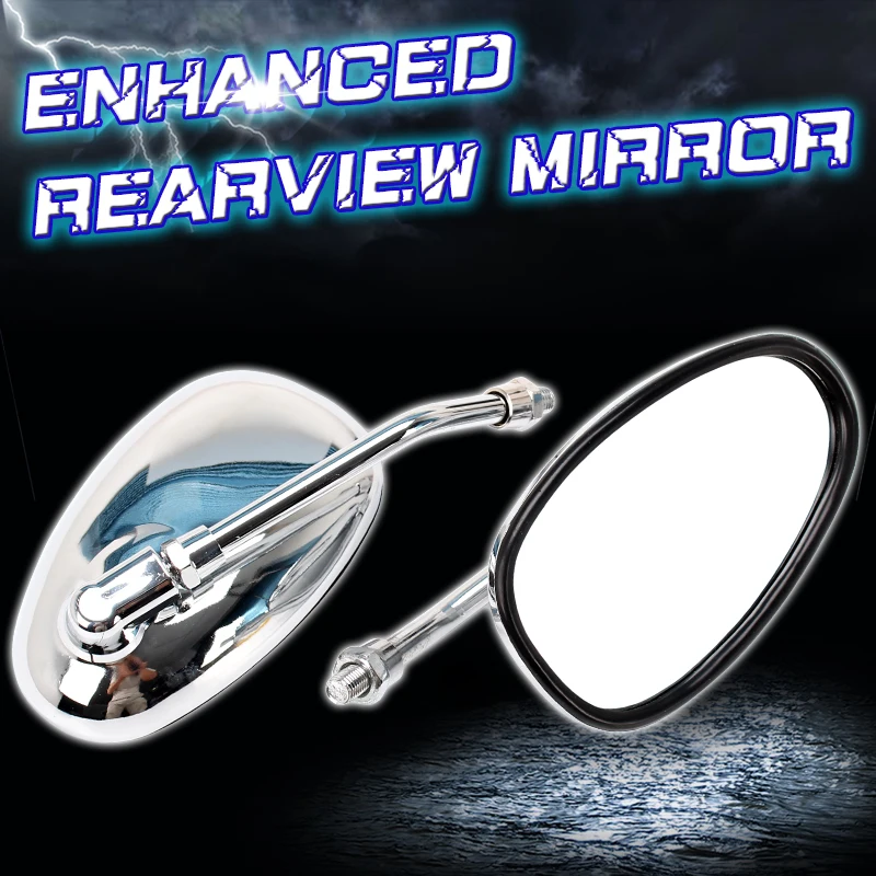

Motorcycle Mirrors Rearview Back Side Convex Mirrors Rear View Mirrors For Suzuki GSF250 74A 75A 77A 79A 7AA 77A 7BA Bandits 250