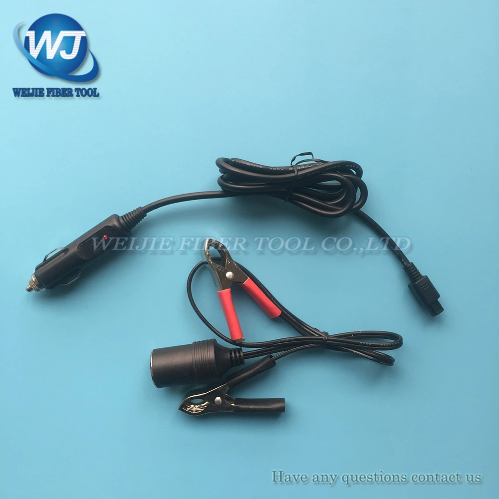 Fujikura FSM-50S/60 S/61 S/62 S/80 S волоконно-оптический сварочный аппарат 12V DC автомобильный зарядный кабель dcc-12