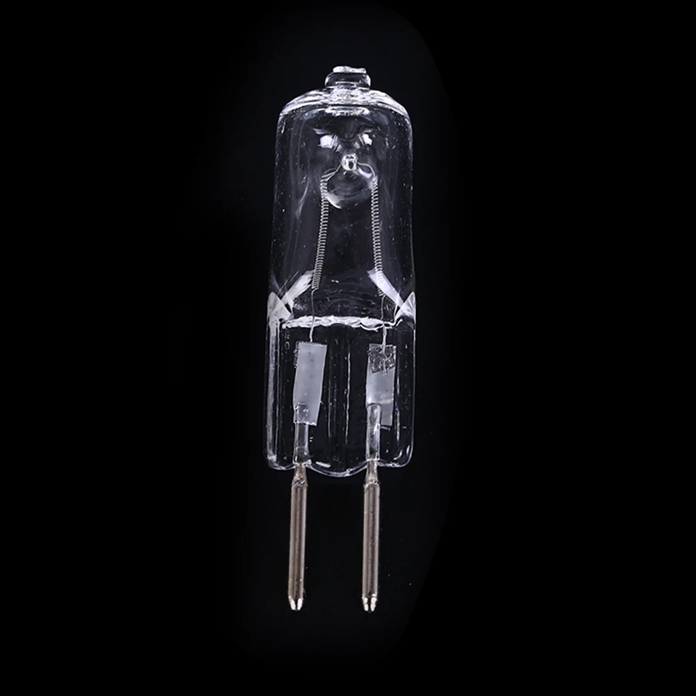 

5pcs/lot Halogen Lamp Beads Halogen Bulbs Crystal Light Machine Work Lamp Yellow Light Color Clear Bulbs G5.3 220V 35W 50W