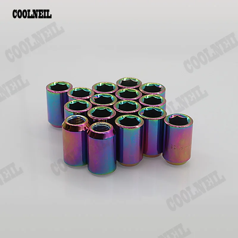 Аксессуары JDM 16 шт M12x1.5/1 25 мм открытый конец внутренний шестигранные гоночные
