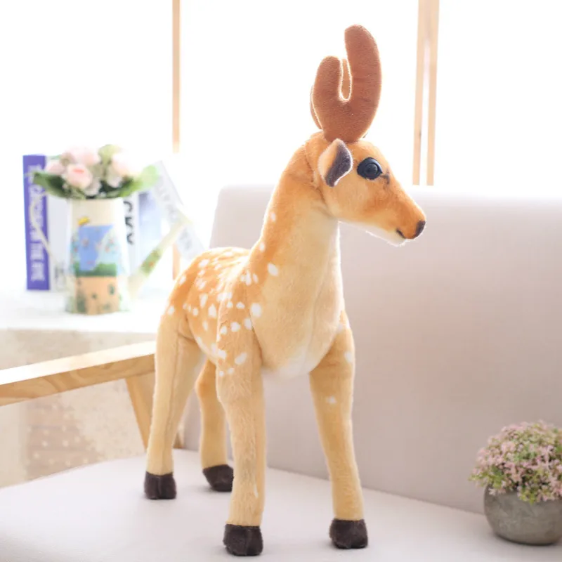 Детские плюшевые игрушки Sika Deer куклы с животными игрушечный олень Детский Малыш