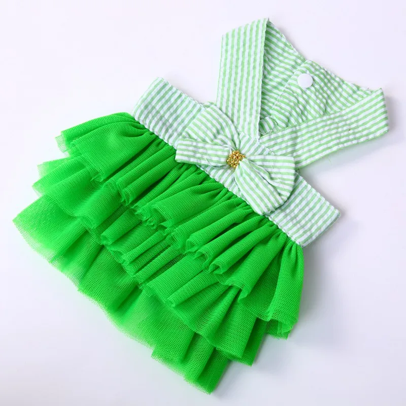 Летнее платье для собак Одежда для собак для маленьких собачье свадебное платье юбка одежда для щенков Весенняя Модная Джинсовая Одежда для питомцев