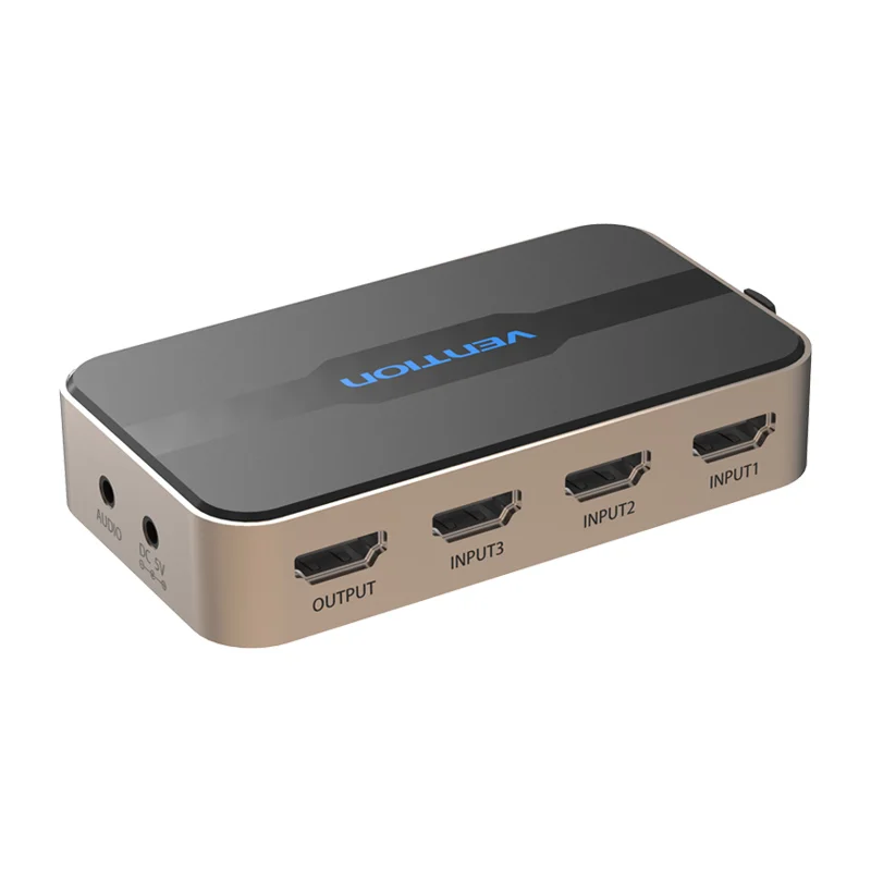 Vention 3 Вход 1 выход HDMI Коммутатор сплиттер кабеля с аудио для xbox PS3 Smart HD 1080 P Out|splitter