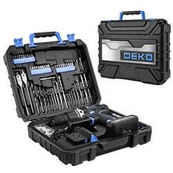 DEKO GCD20DU3 20V MAX Аккумуляторная дрель электрическая отвертка гравер мини Мощность с литий-ионным светодиодный светильник налог для домашнего использования