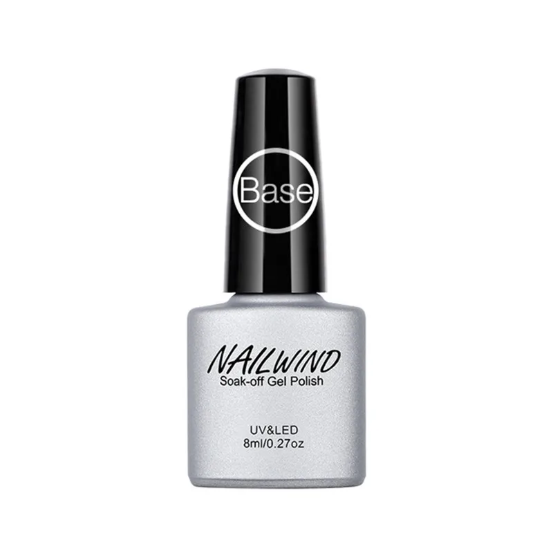 NAILWIND 8 мл температура Хамелеон цвет T101-T130 меняющийся лак для ногтей термальное изменение цвета для УФ Гель-лак для ногтей гель лак - Цвет: Base