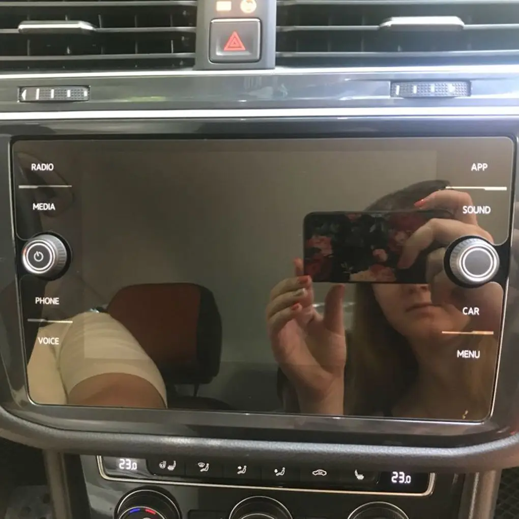 Замена для T-ROC автомобильный gps-навигатор защитный чехол Закаленное стекло Защитная пленка для экрана