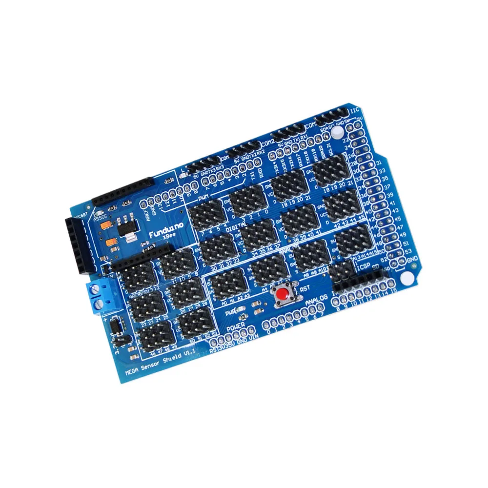 Funino датчик Мега щит V1.1 выделенный Расширительная плата для Arduino|board sensor|arduino sensor