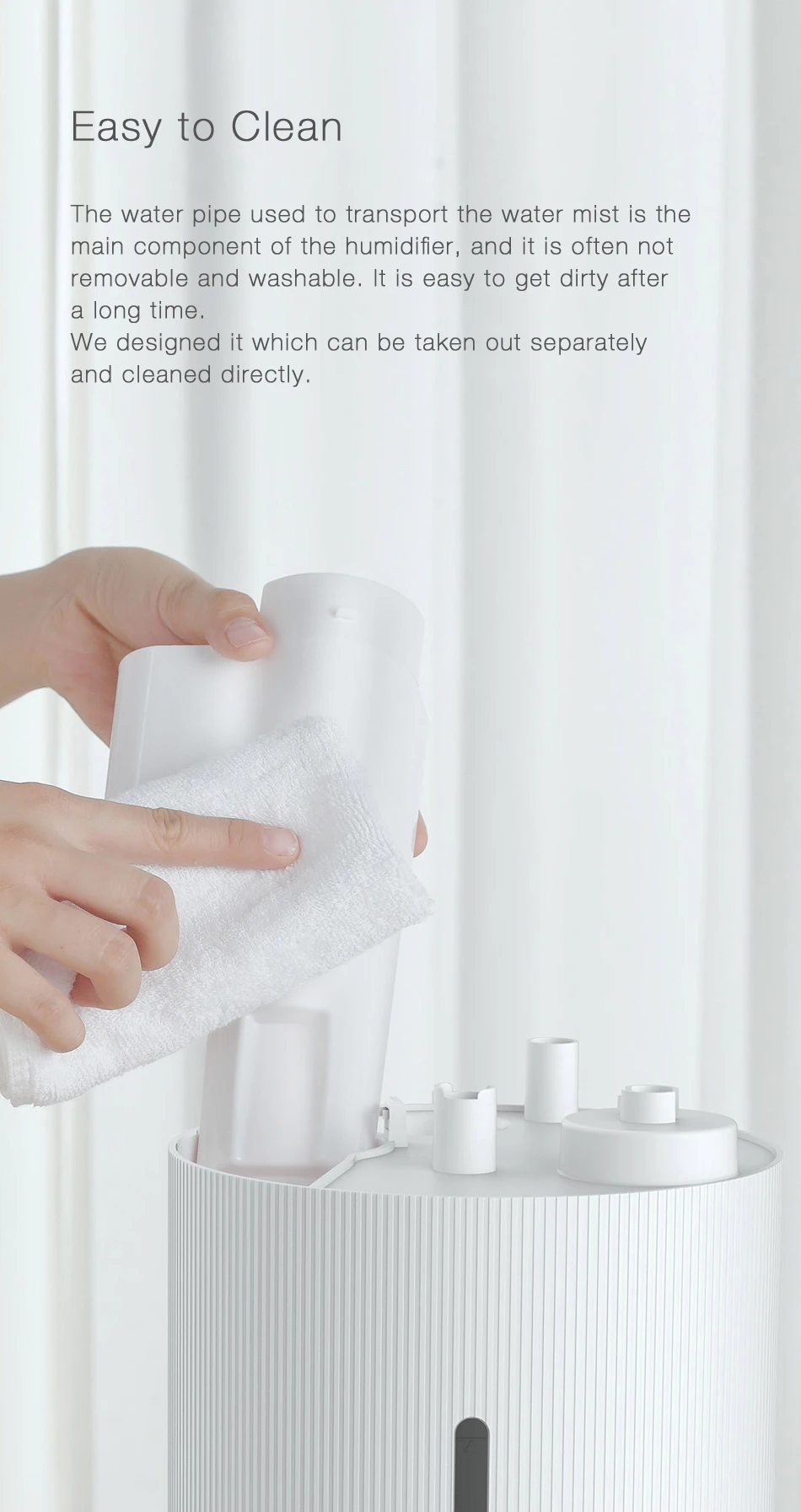 Xiaomi Mijia Youpin Deerma очиститель воды увлажнитель 5л емкость воды 12 часов выносливость