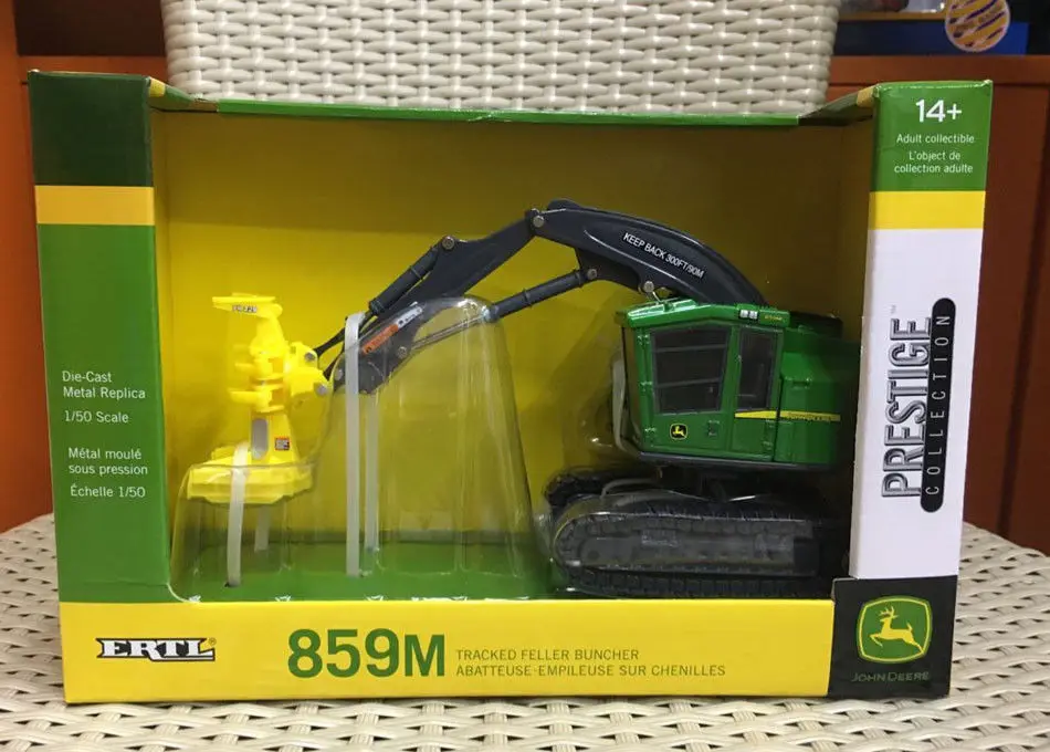 В наличии 1:50 ERTL 859M гусеничный Феллер BUNCHER * PRESTIGE NIB|diecast models|universal hobbiesnew holland |