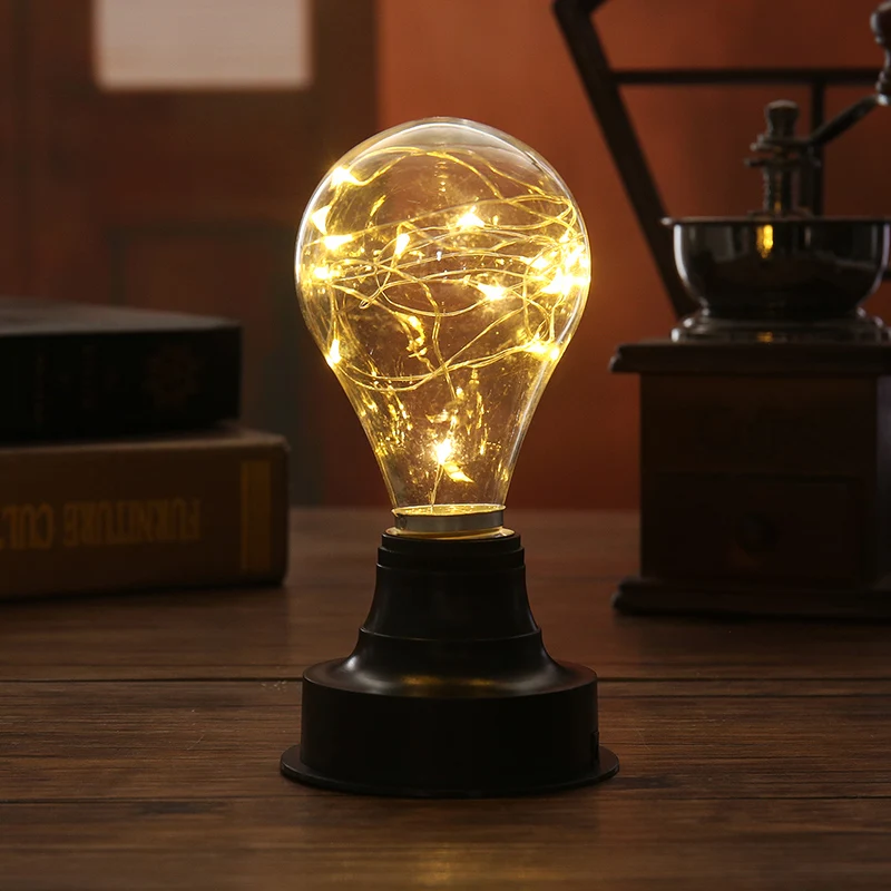 LED Night Light fixtures bedside lamp Christmas Wedding Decoration by USB Battery-Powered | Освещение