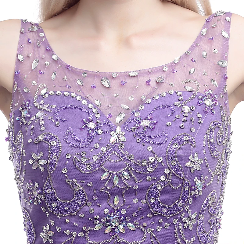 Forevergracedress настоящая фотография оборками Фиолетовый Quinceanera платье Scoop Бусины и