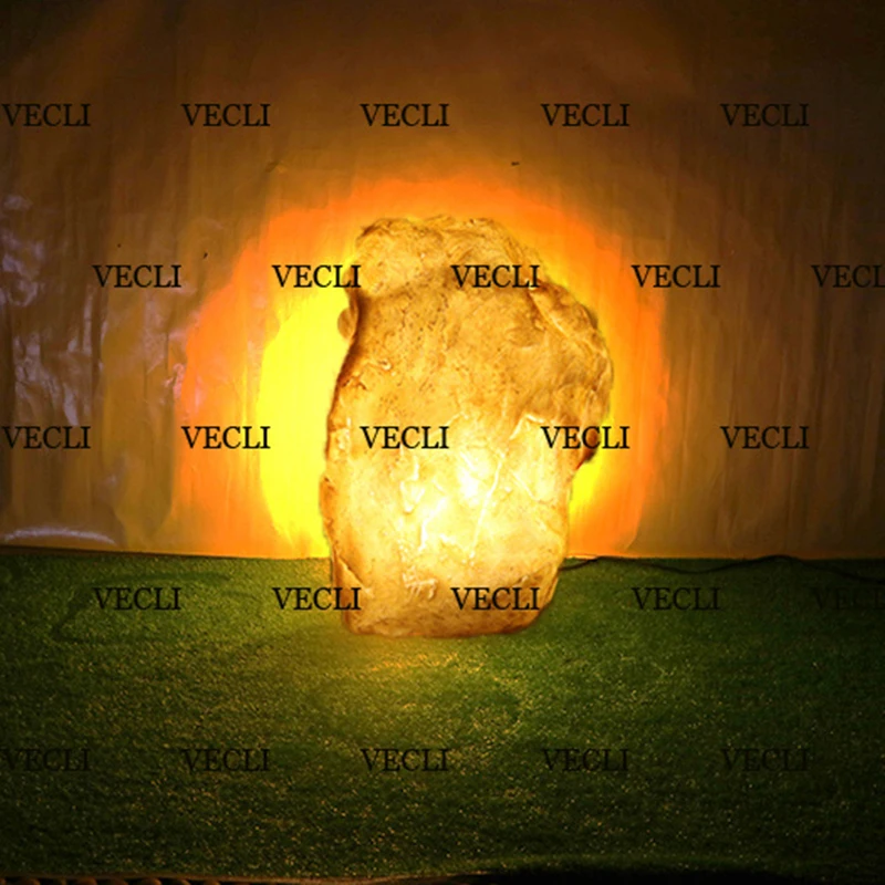 Vecli газонное ландшафтное освещение большой люминесцентный камень декоративный