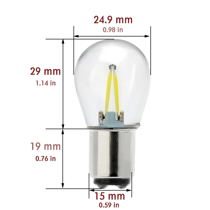 1 шт. тормозной светильник S25 BA15D P21/5 Вт 1157 BA15S Led 1156 p21w 7506 на основе технологии COB 12V