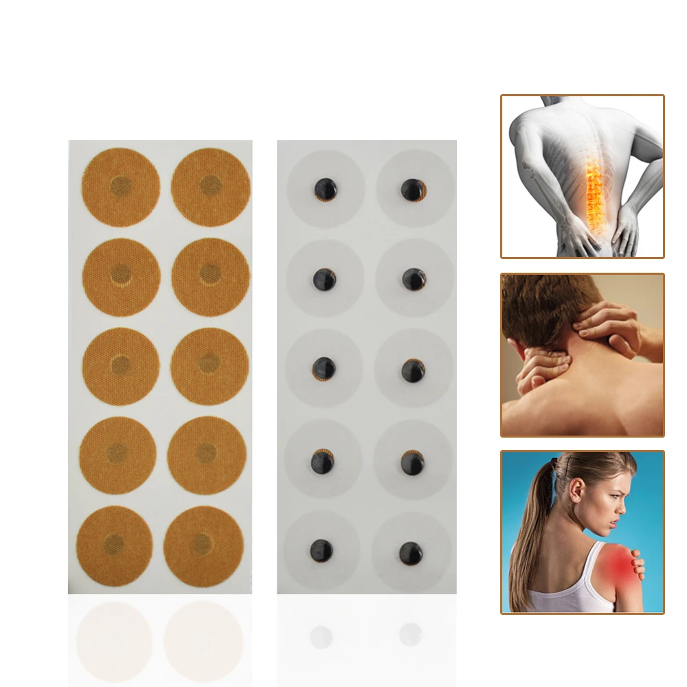 Магнитный пластырь для облегчения боли в суставах 60 шт. массажный снятия при