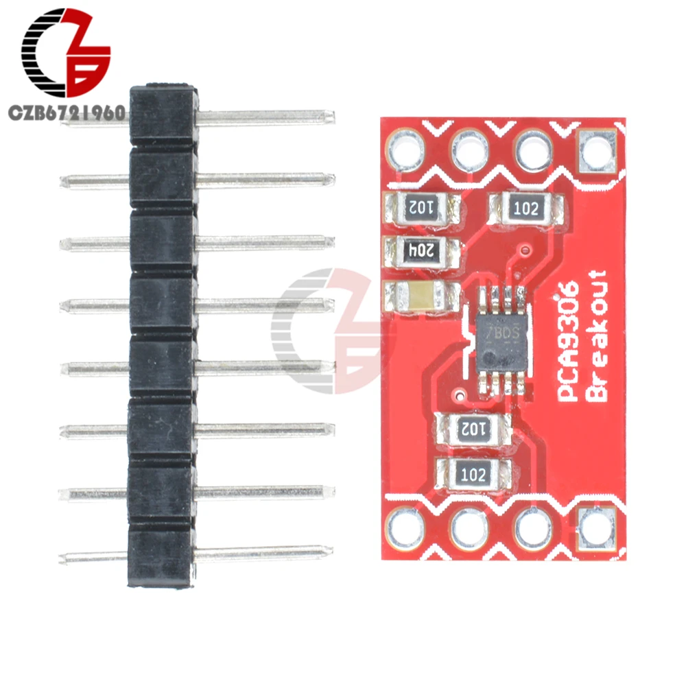 I2C 3 5 Ом PCA9306 двунаправленный преобразователь уровня напряжения разрывная плата