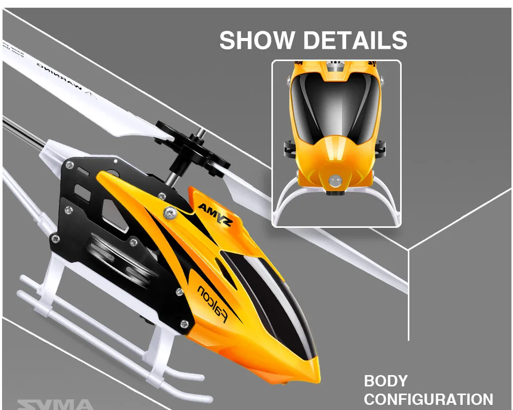 Oroginal SYMA W25 2CH крытый малых RC электрический алюминиевый сплав беспилотный вертолет небьющиеся для мальчиков игрушки приколы