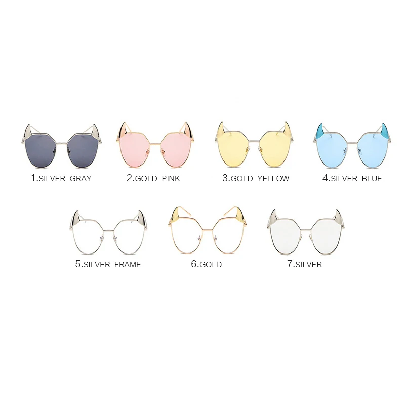 Anedf модные солнечные очки кошачий глаз Для женщин дизайн небольшой демоническим