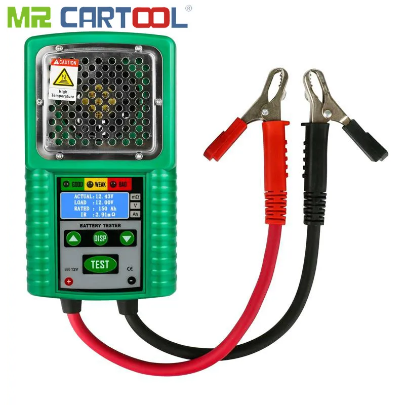 Mr Cartool автомобильный аккумулятор тестовый er 6 в 12 В DC 4 цифры дисплей для литий
