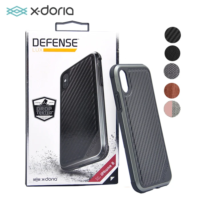 Чехол X doria для защиты класса люкс Apple iPhone армейский класс проверенный на падение