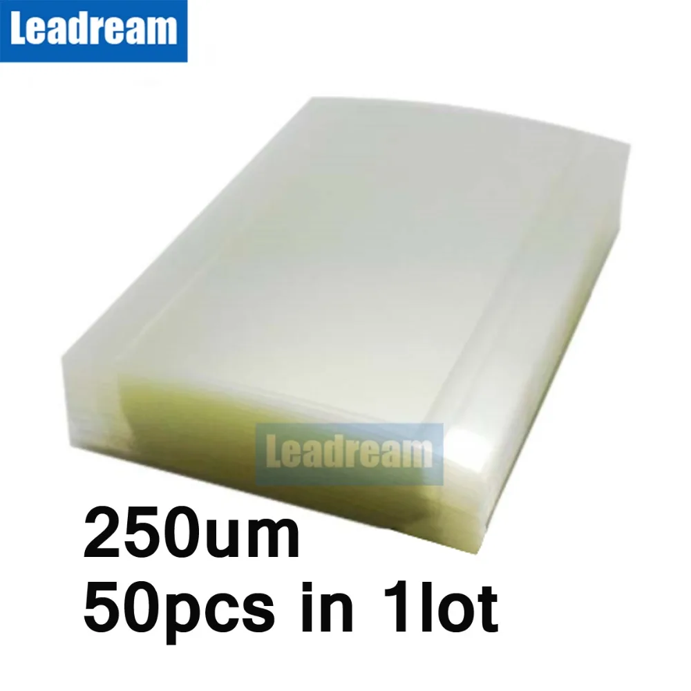 Leadream Бесплатная доставка DHL 50 шт./лот 250 мкм Толстая OCA оптическая Прозрачная