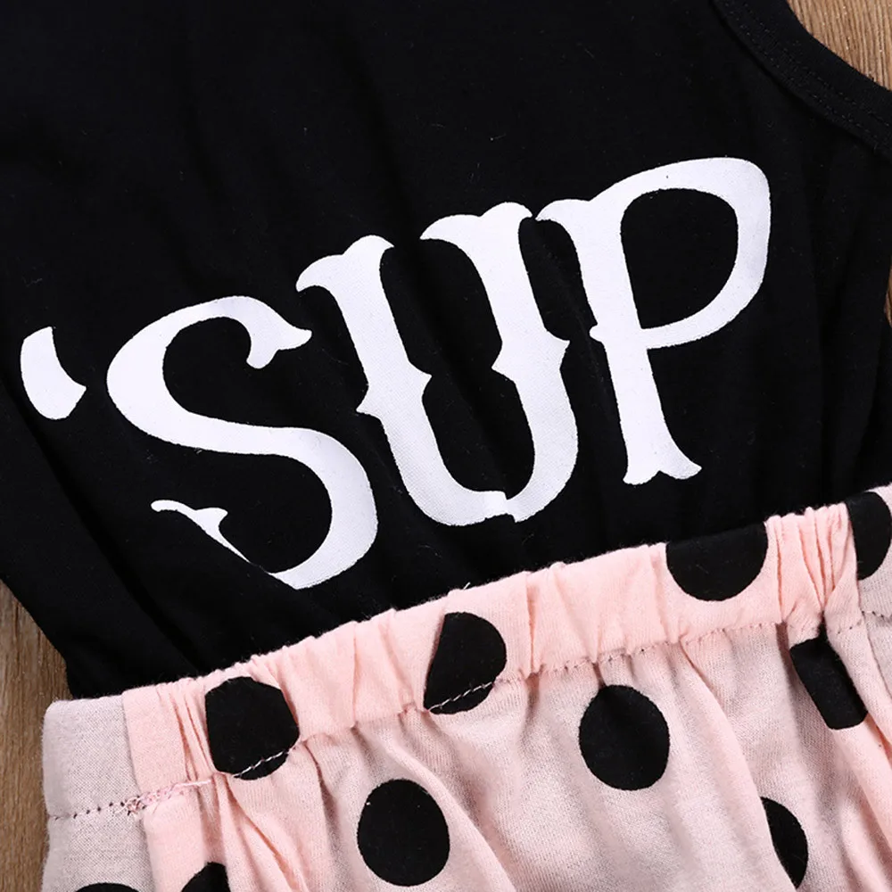 2 шт. для маленьких девочек с буквенным принтом Круглый Горошек лоскутное одеяло