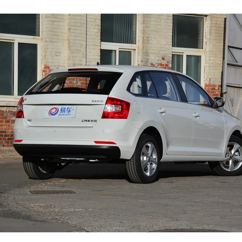 Для Skoda Octavia superb Rapid Fabia Yeti Нержавеющая сталь сзади для багажника, бампера защитная задняя Накладка заднего порога 1 шт
