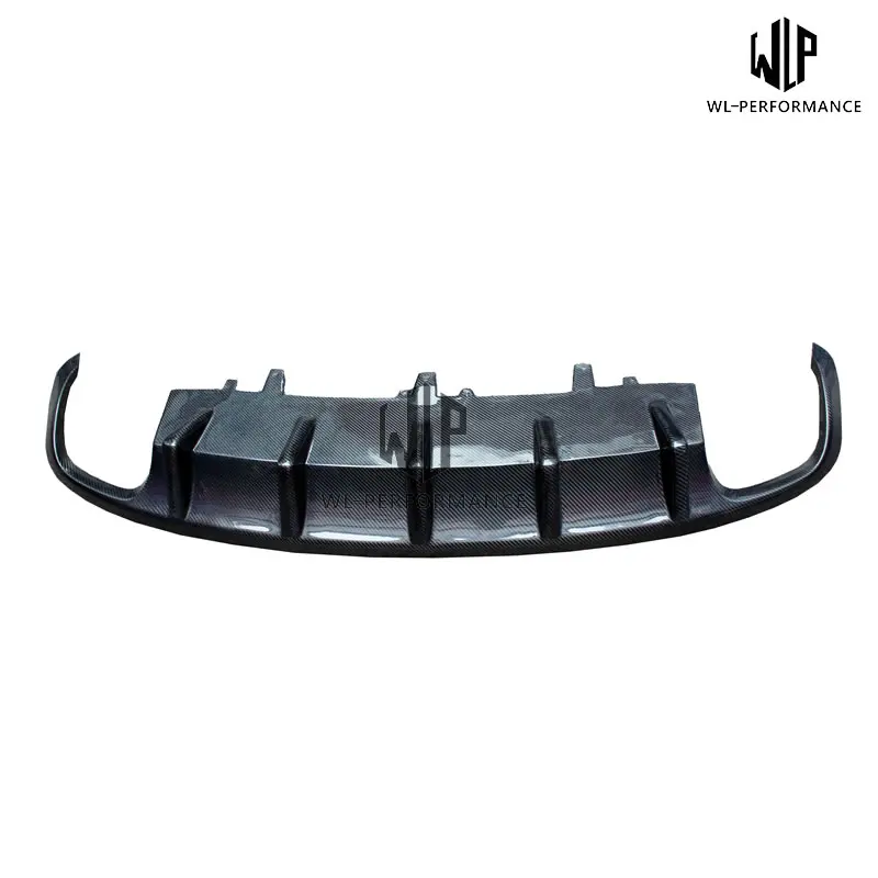 Высококачественный углеволоконный задний диффузор для губ A7 Стайлинг