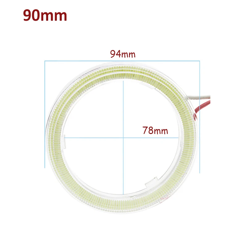 CNPARTS Halo Кольцо Ангел Дьявол глаза проектор светодиодный фары для VW Passat B5 B6 Polo Golf Chevrolet Cruze Lada Granta ram